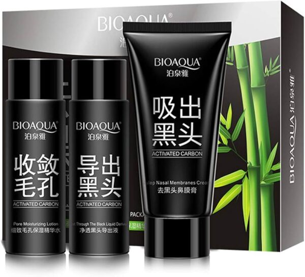 Bioaqua Blackhead Remove Mask Activated Carbon 60gm - Image 3